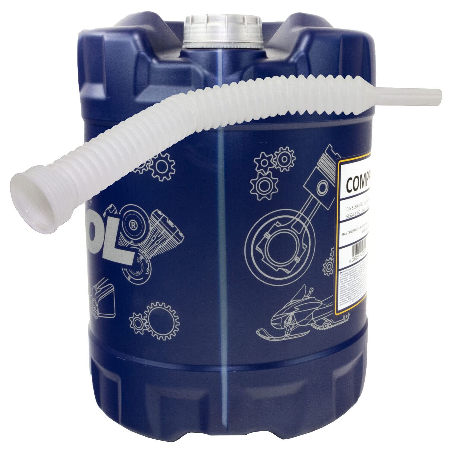 Kompressoröl Kompressor Öl MANNOL ISO 46 10 Liter mit Ausgießer