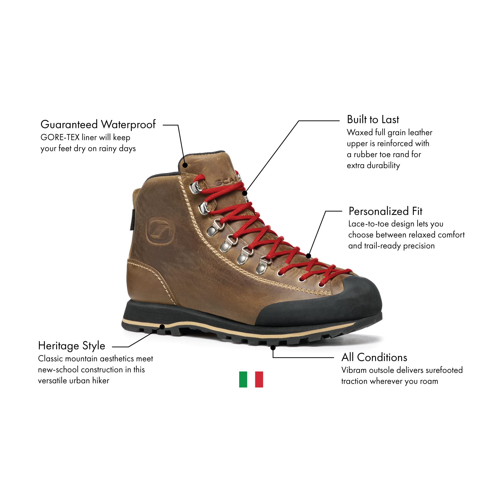 , Farbe-Scarpa:brown/rope, Groesse-Scarpa:43