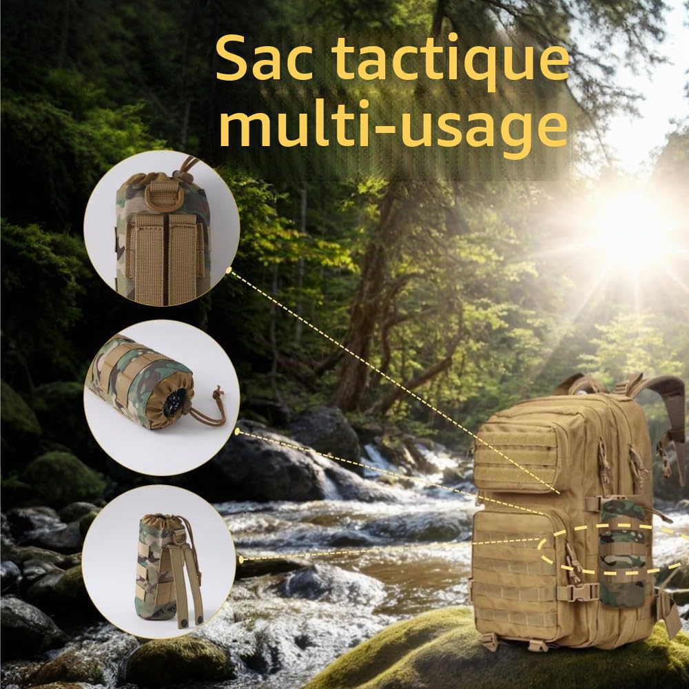Urby Poncho de pluie pour adulte grande taille avec capuche, poncho para lluvia, poncho tactique adulte pour camping, randonnée, voyage, plein air
