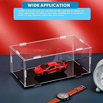 Amazon.com: Singhoow 2 Pcs Acrylic Model Car Display Case 1