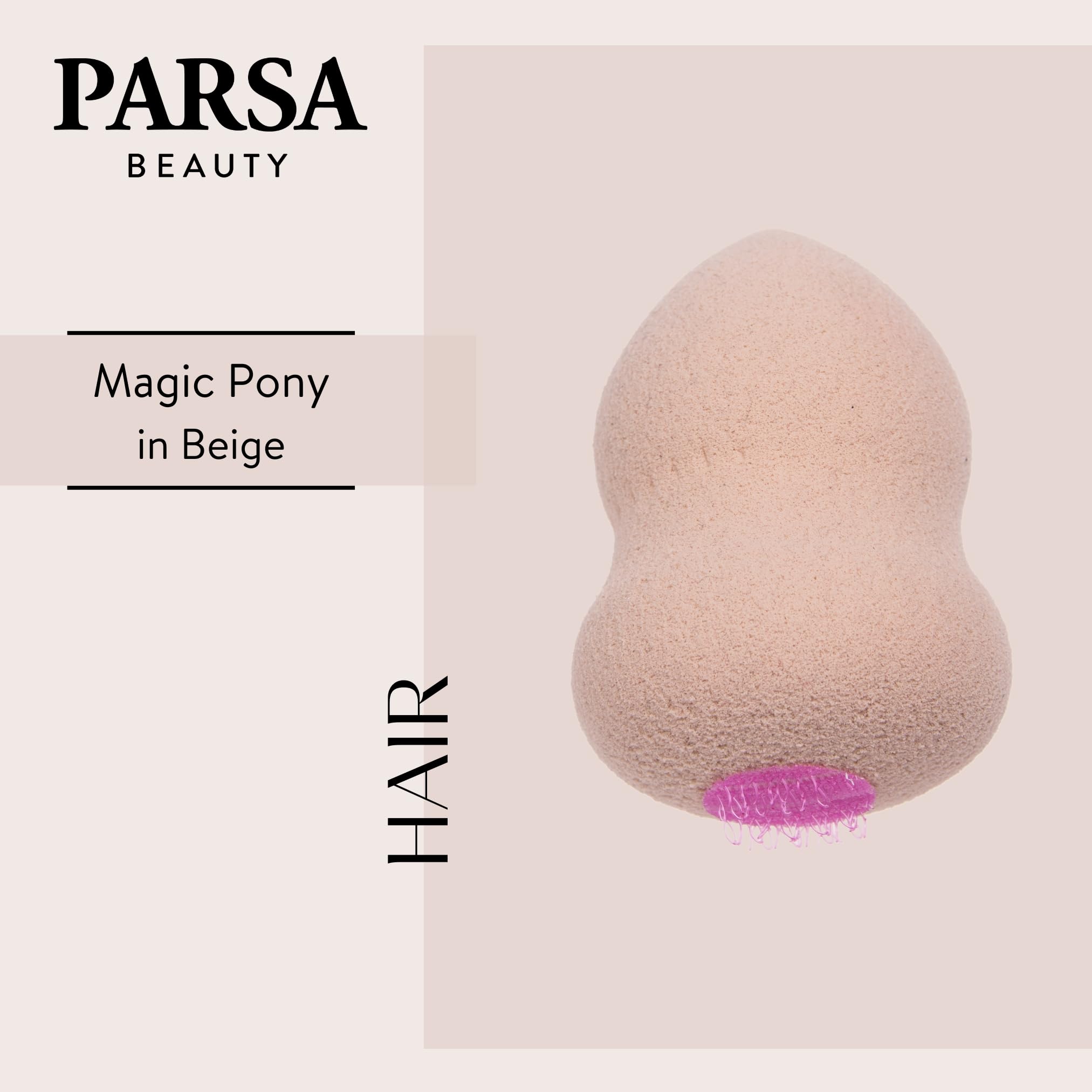 PARSA BEAUTY Magic Pony dla blond włosów, kremowy, zwiększa objętość, koński ogon, warkocz, stylizacja