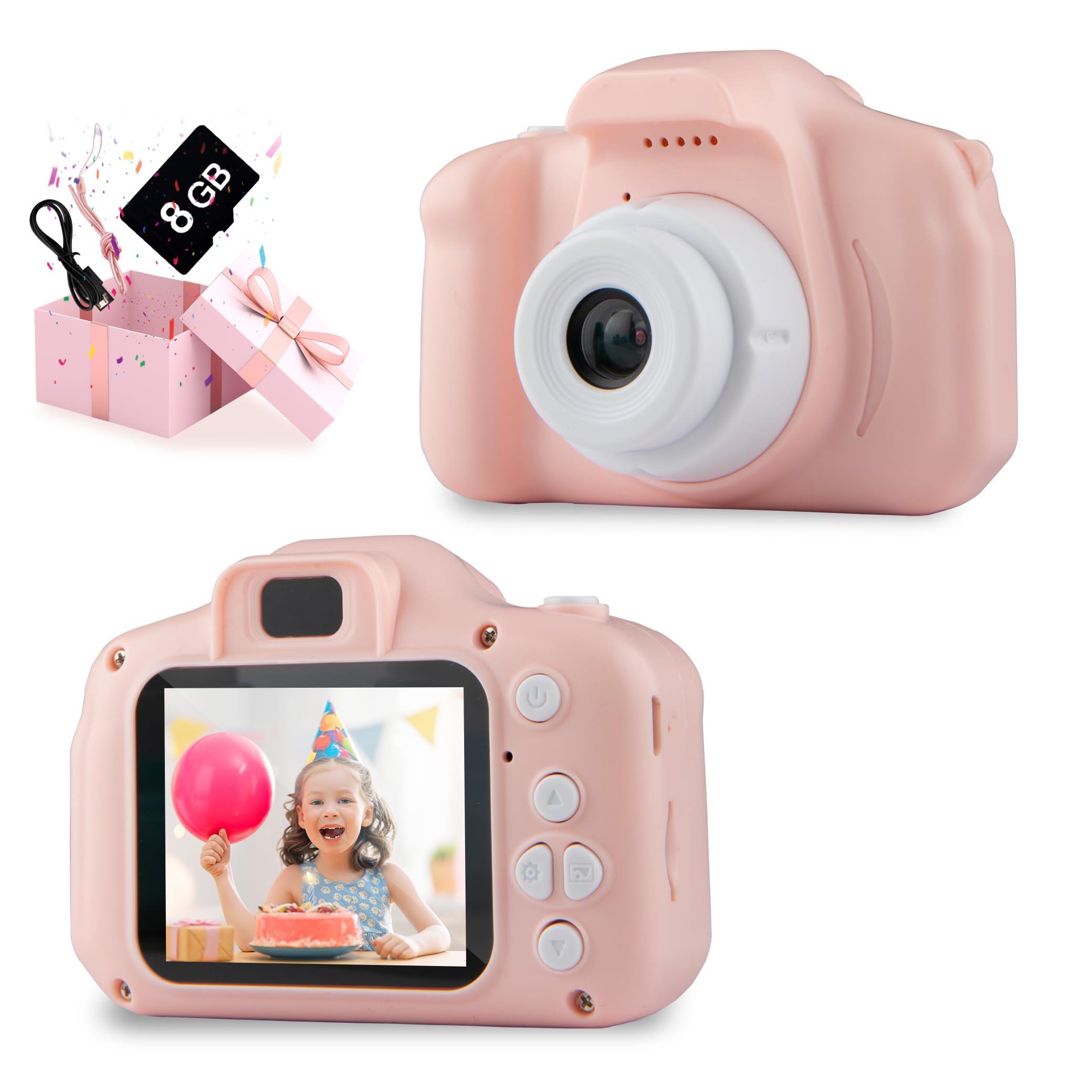 See full amazon price history chart for PLAYSKOUT Kids 2.1 MP Camera Toys For Girls & Boys, Toddler Camera Toys For Age 3-10 Year Kids 1080P Hd Digital Video Camera For Kids Fun Birthday & Christmas Gifts (Pink With 8Gb Sd Card) PLAYSKOUT Kids 2.1 MP Camera Toys For Girls & Boys, Toddler Camera Toys For Age 3-10 Year Kids 1080P Hd Digital Video Camera For Kids Fun Birthday & Christmas Gifts (Pink With 8Gb Sd Card) (B0CTG9KF93) Amazon Price History, Amazon Price Tracker