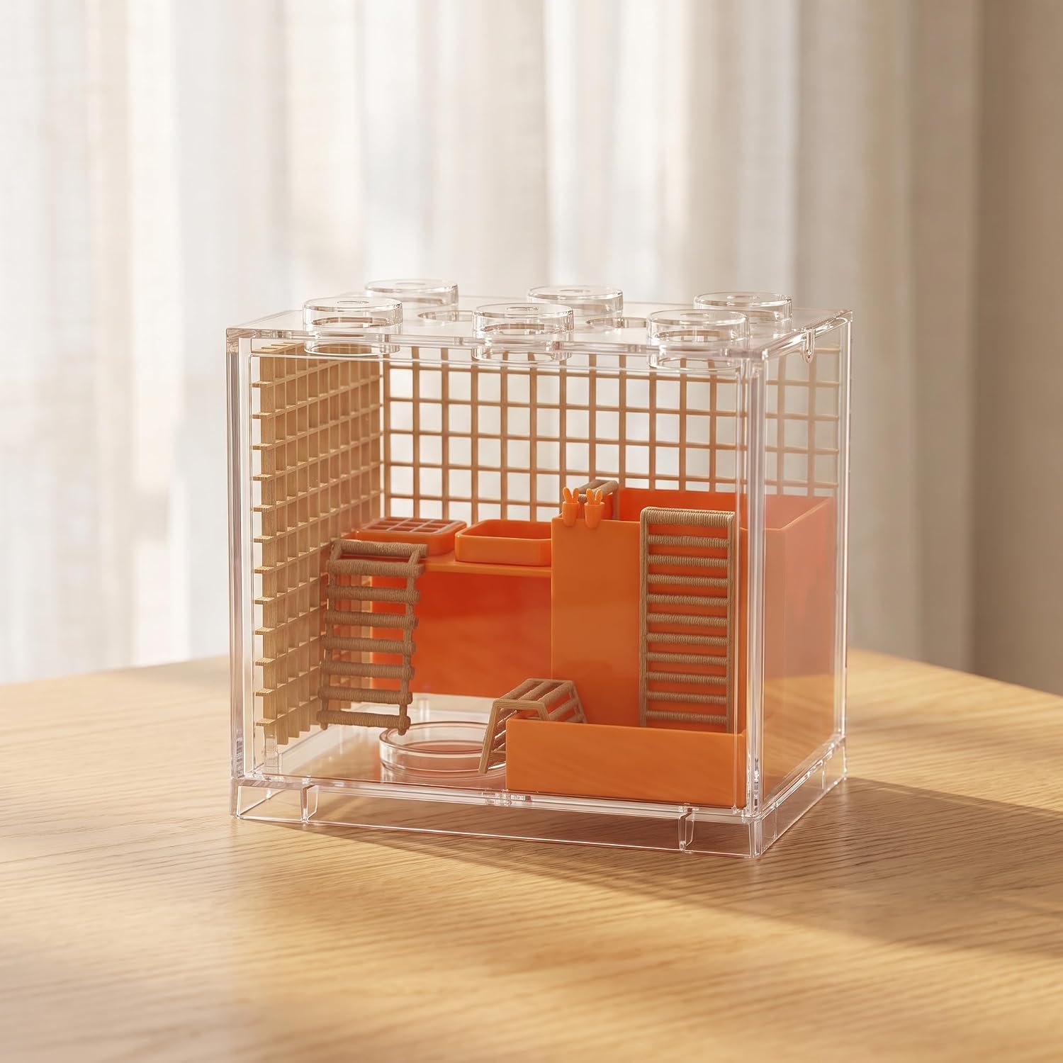 Hermit Crab Cage Starter Kit with Tank Accessories Pool Hideout
