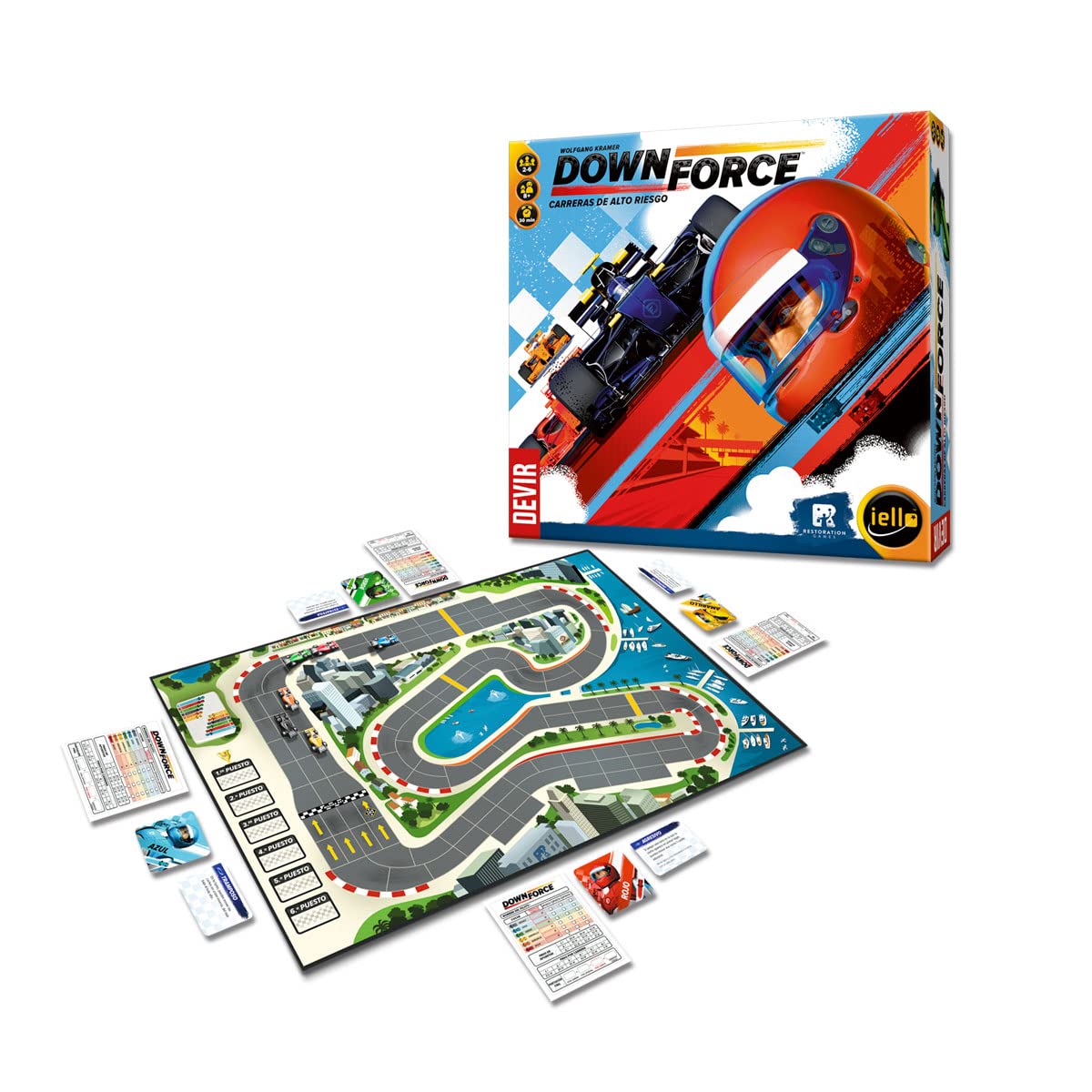 Devir - DownForce, Carreras de Alto Riesgo (BGDOWNF)