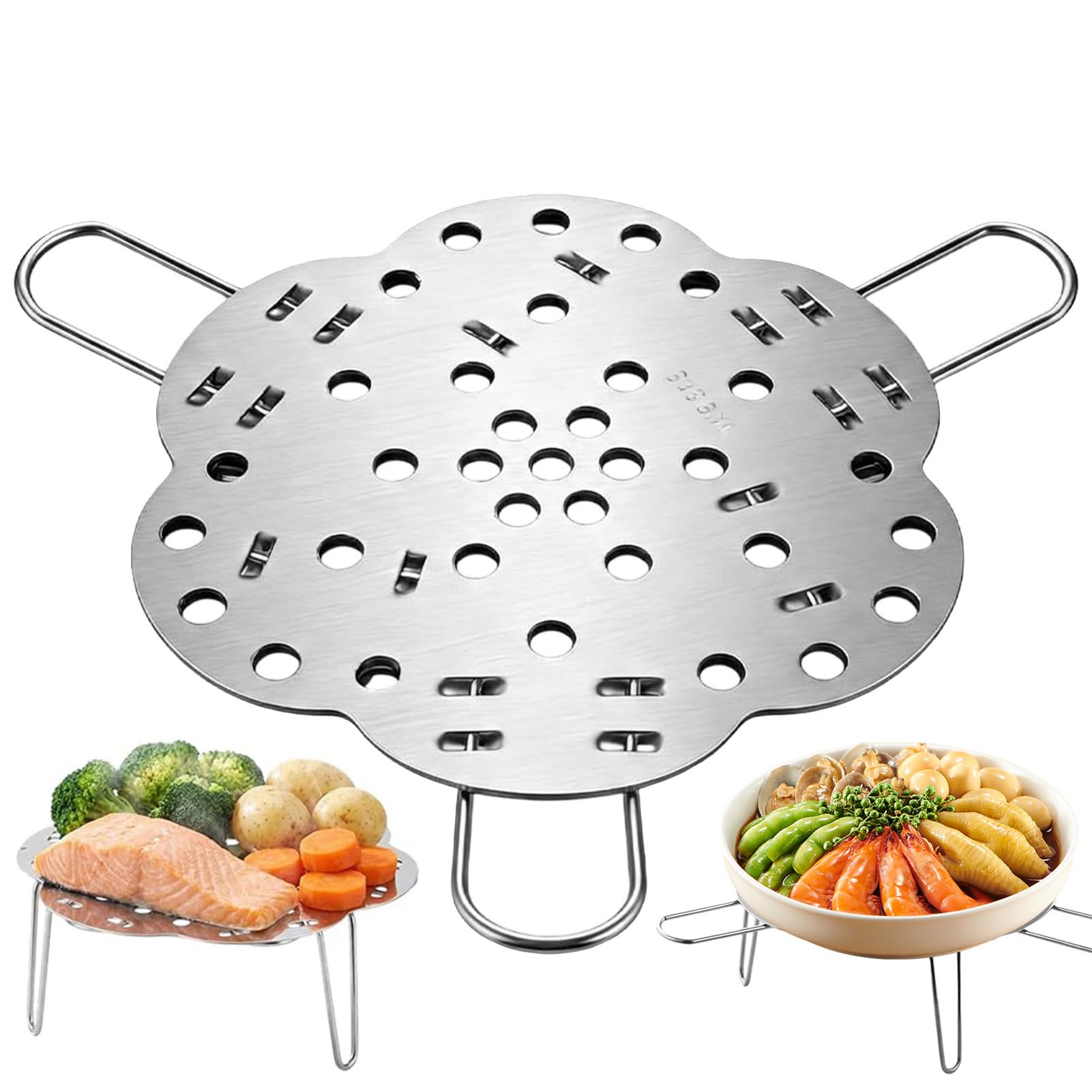 Panier vapeur réglable en hauteur pour cuire vos aliments sans les détremper