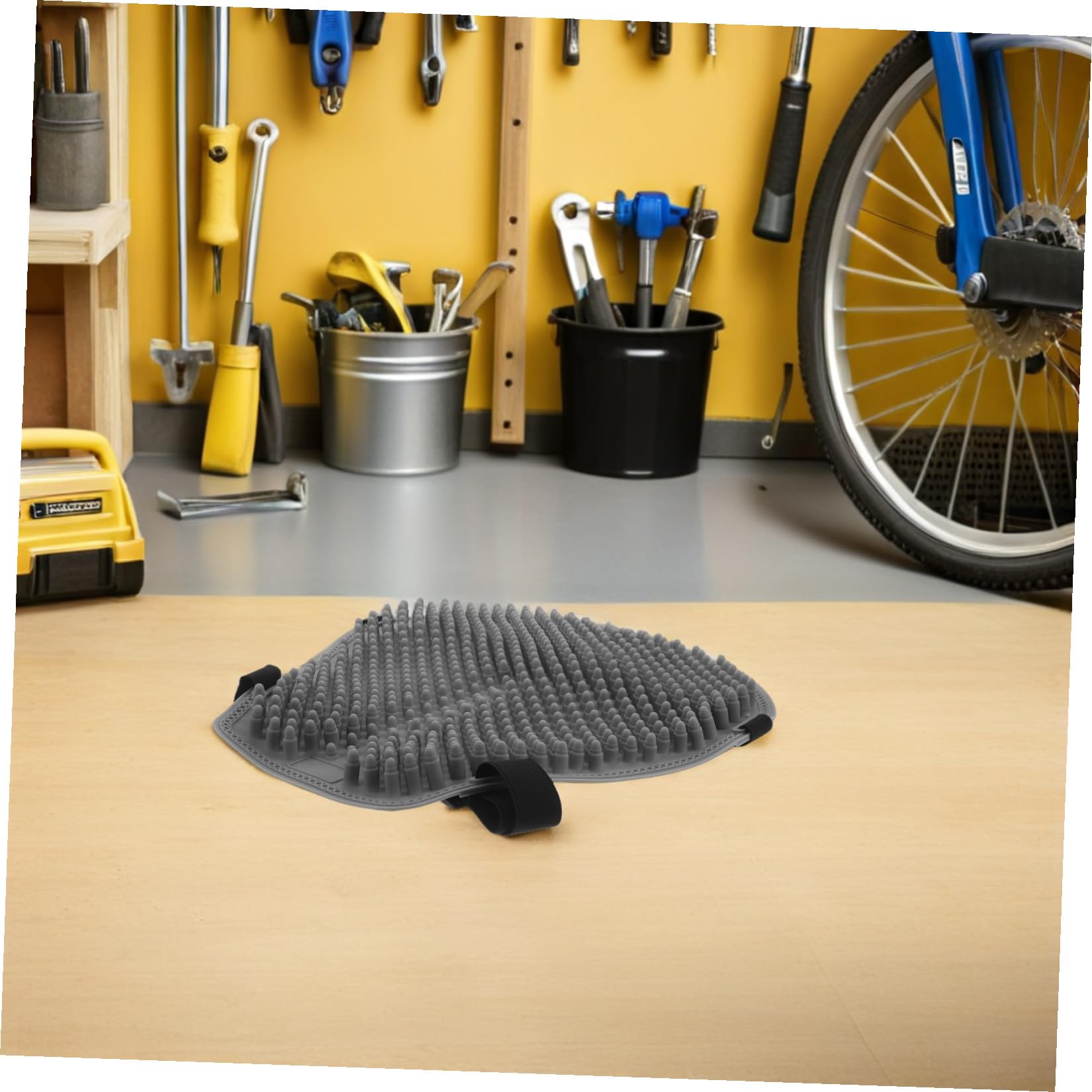 Coprisella in Silicone Traspirante per Moto Cuscino Sedile Antiscivolo in Gel Ammortizzazione Ergonomica e Protezione Solare per Viaggi Lunghi e Guida Confortevole