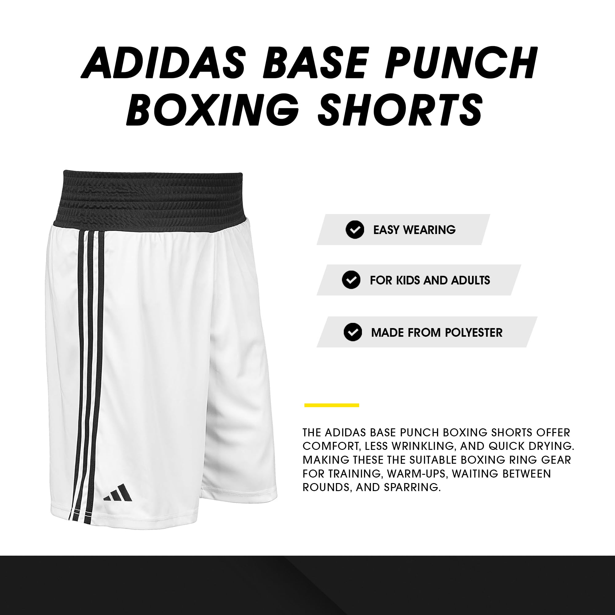 adidas Base Punch - adidas Męskie spodenki bokserskie, czerwone, M Mężczyźni