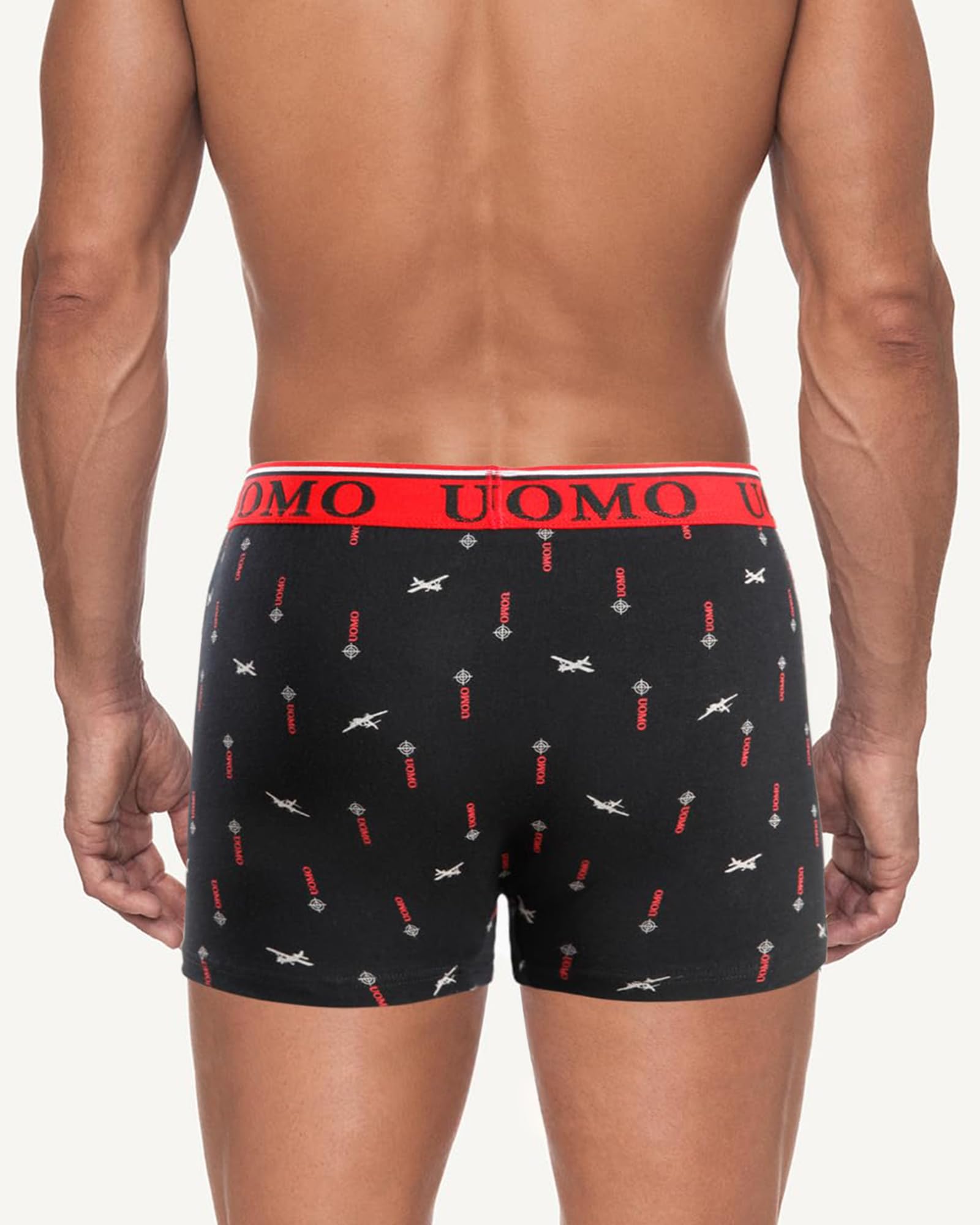 Channo Boxer en Coton pour Homme, Confortable et Doux. Collection Uomo