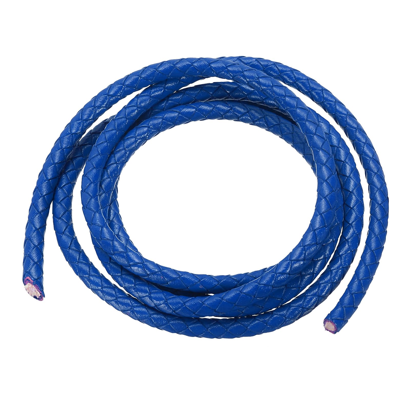 PATIKIL Round Braided Leather Cord