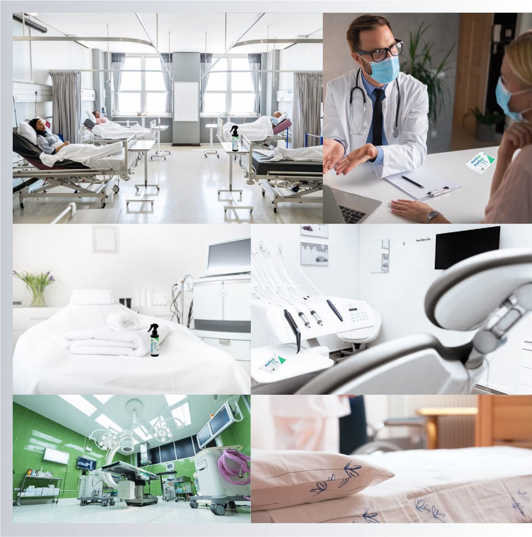 Care – Desinfektionsmittel für höchste Sicherheit in Spital, Arztpraxis und Pflege (1000ml)