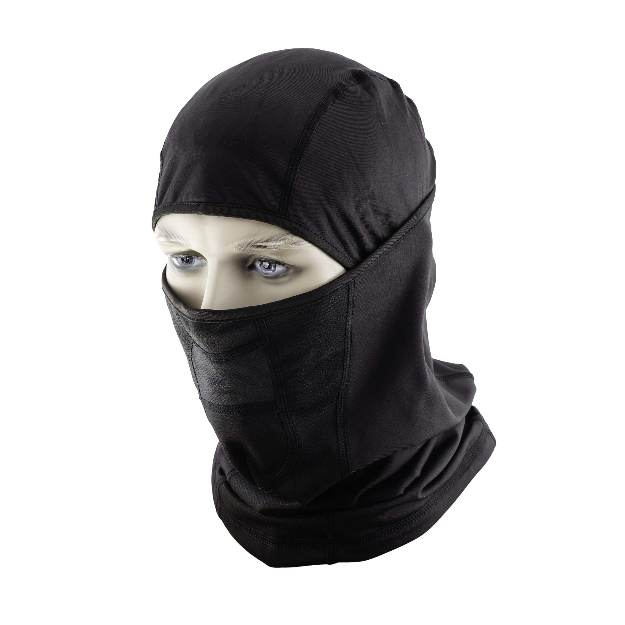 Mountain Lab Midweight Balaclava – Warm and Versatile Headwear for Cold Weather Activities Black