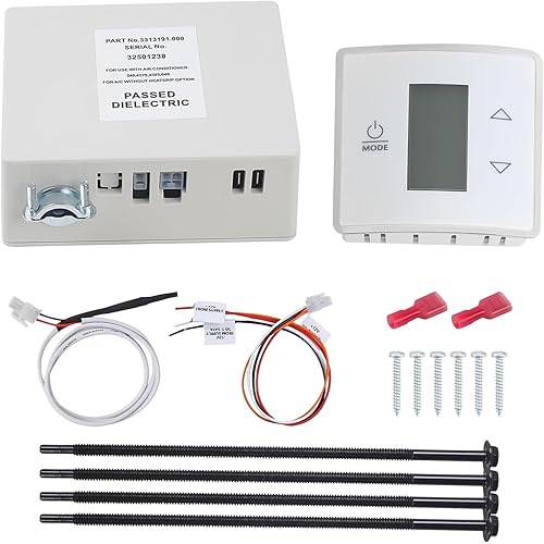 3316230.000 RV Wall Thermostat Kit Endxedo 3316230.714 Single Zone RV AC Thermostat Compatible with Dometic Air Condtioners B59530 B57915 B59516 640310C 640315C 640316C