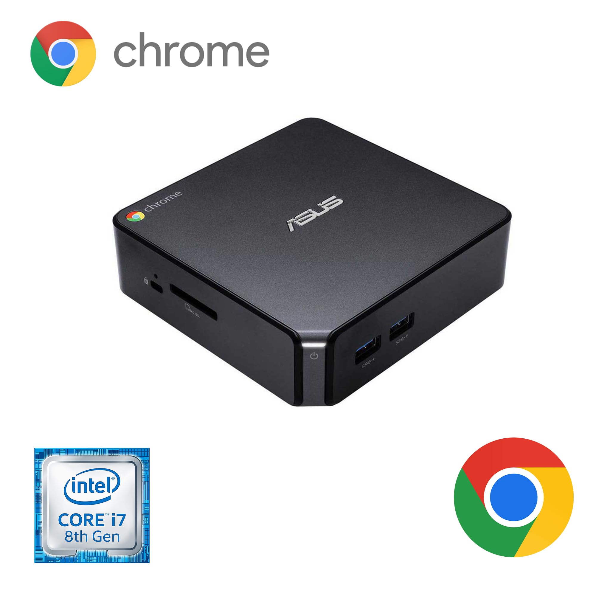Amazon.co.jp: 【整備済み品】エイスース ミニPC Chromebox-3 i7-8550U