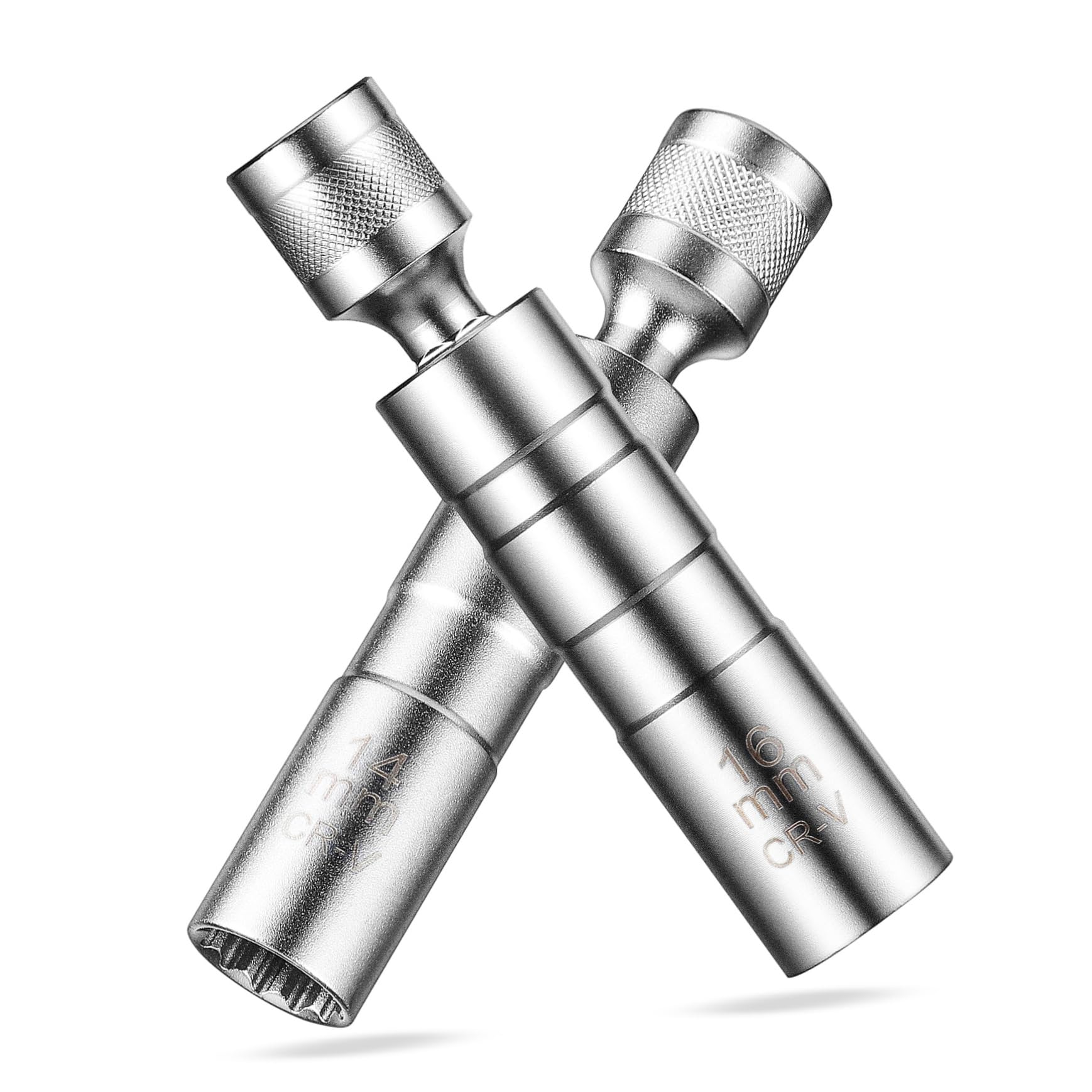 ULTECHNOVO 4piezas Llaves De Bujía Magnéticas y Herramienta De Acero Resistente Para Mantenimiento Automotriz Diseño y Ergonómico