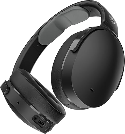 Skullcandy Hesh ANC Wireless Over-Ear Headphones - True Black