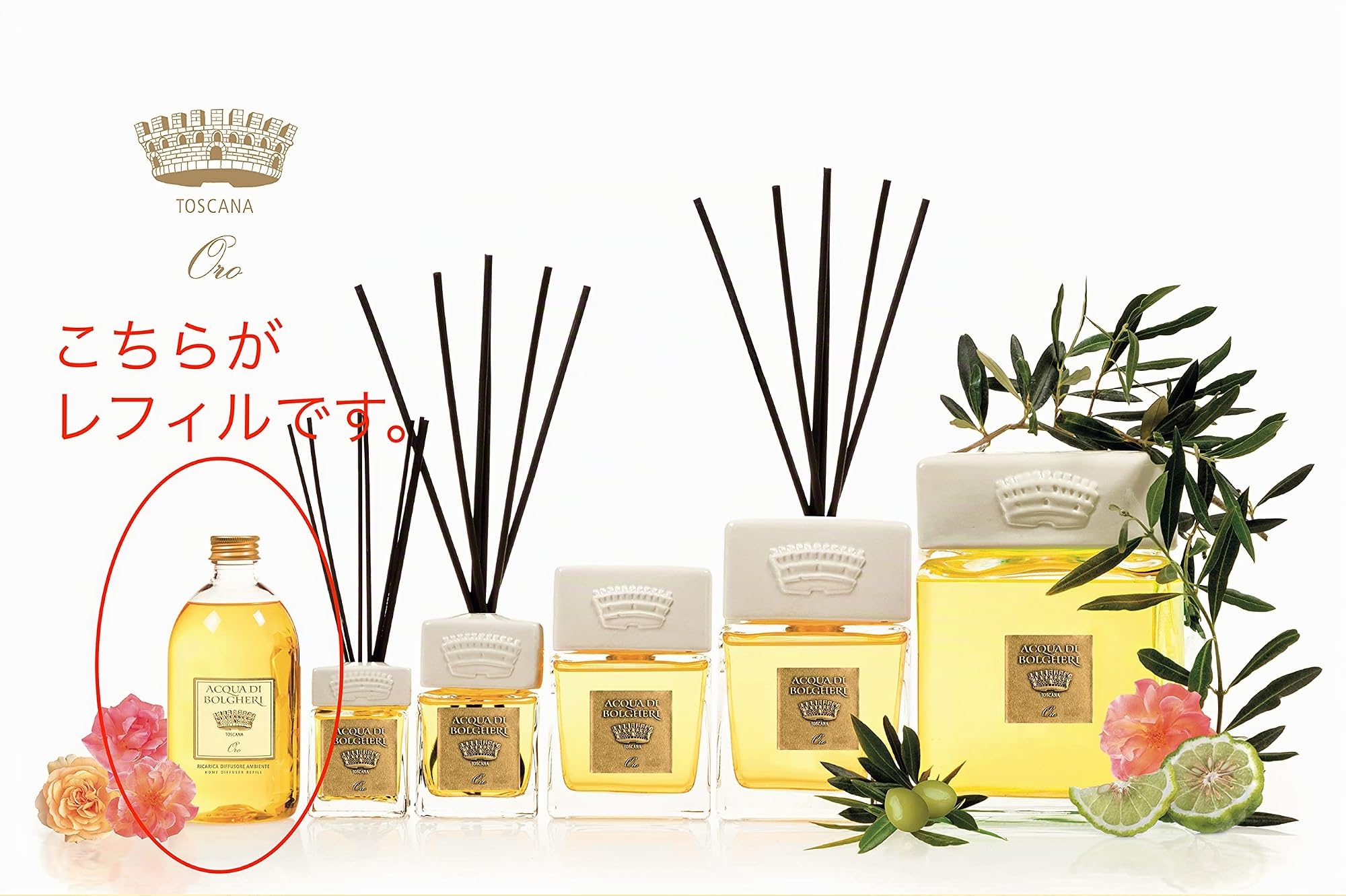Ricarica Diffusore Oro