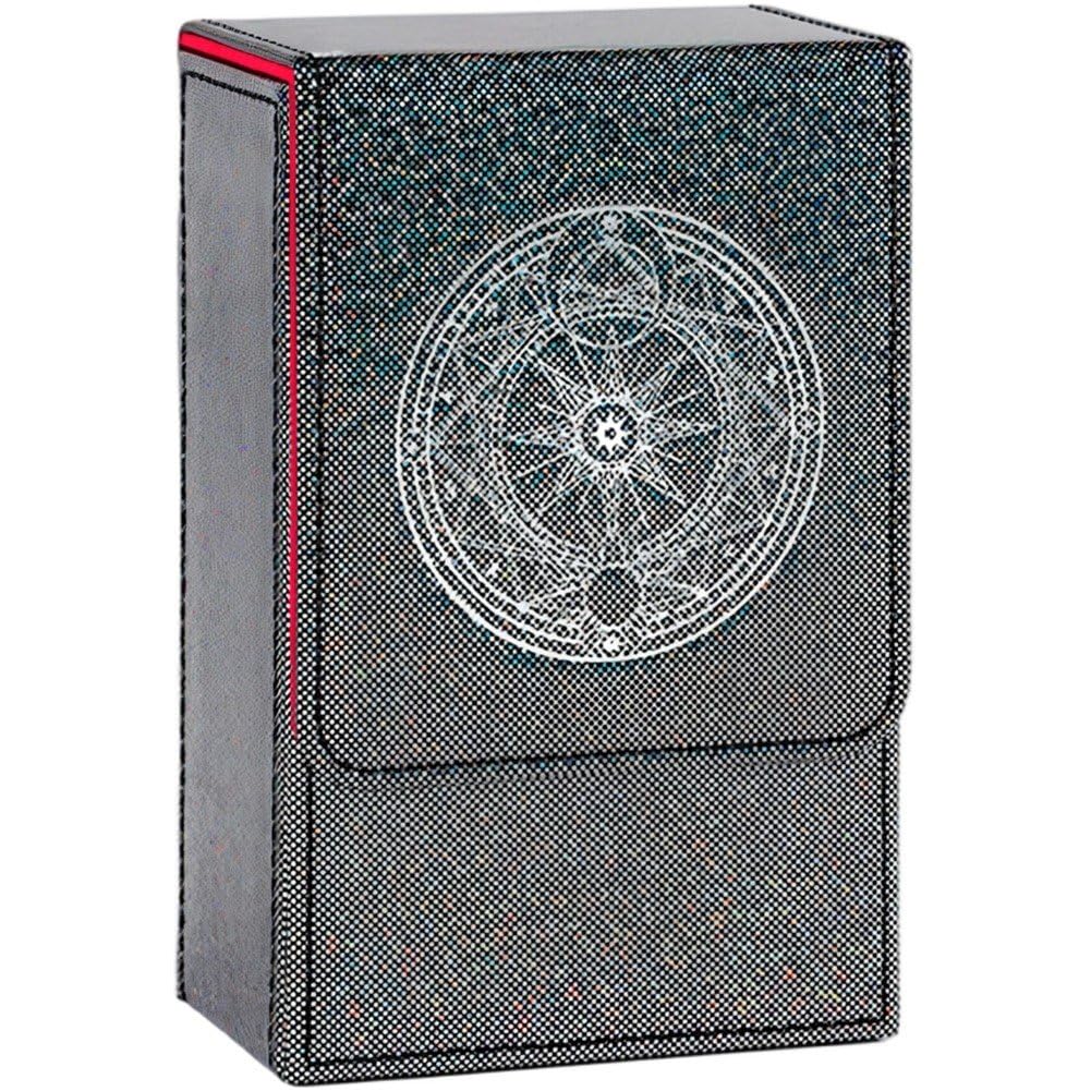 Ymxygz Card Deck Box, Pu Leather Tarot Card Box, Trading Card Storage Box Leather Deck Boxes for Tarot Card Deck Trading Cards