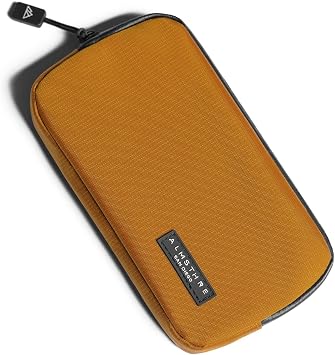 ALMSTHRE Ride Wallet 7x4 | Waterproof Cycling Wallet for Phone, Cards & Essentials | Durable Ripstop Nylon Fits Most Phones & Passports | Secure Storage for Biking & Travel