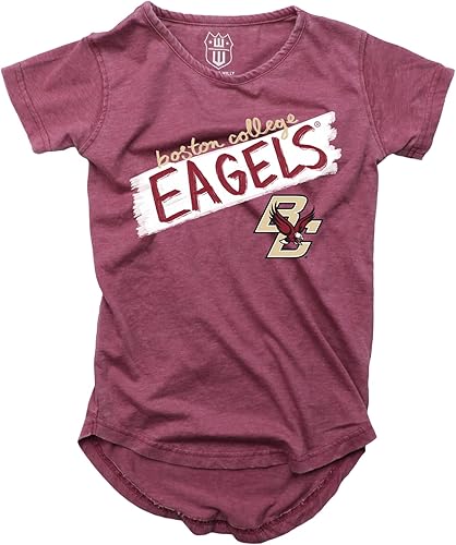 Miniatura 52 de Wes and Willy NCAA - Camiseta Burnout para niñas S/S