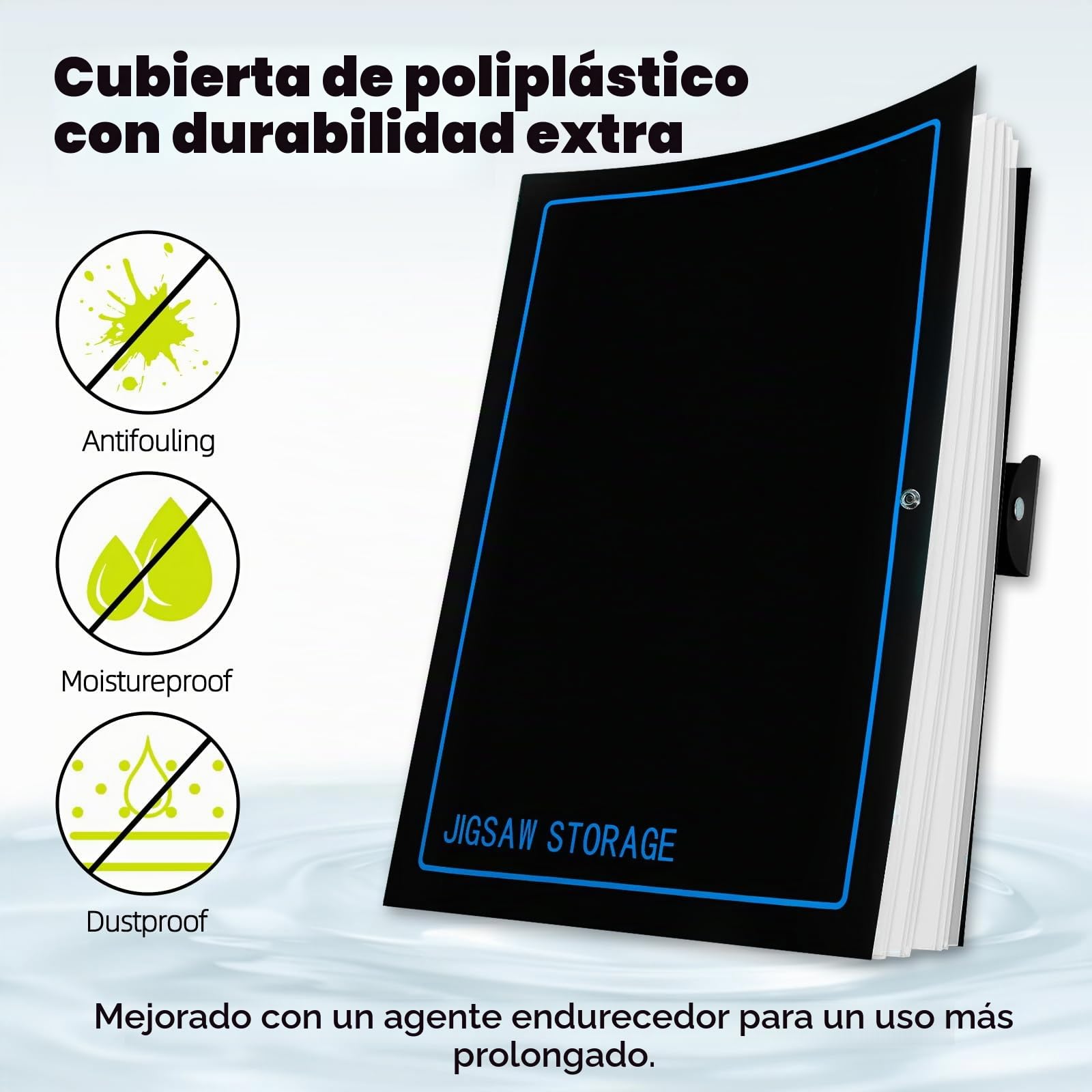ALL4JIG Carpeta para Guardar Rompecabezas, para entusiastas de los Rompecabezas, Organizador Que Ahorra Espacio, Accesorios para Adultos