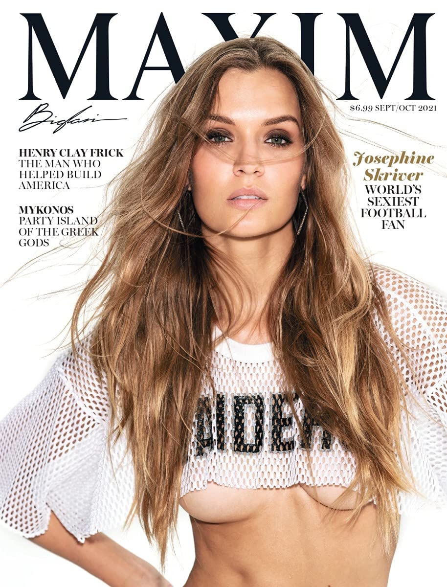 女性情報誌 Maxim US Magazine September/October 2021 Maxim Magazine September-October 2021 Starring Josephine Skriver
