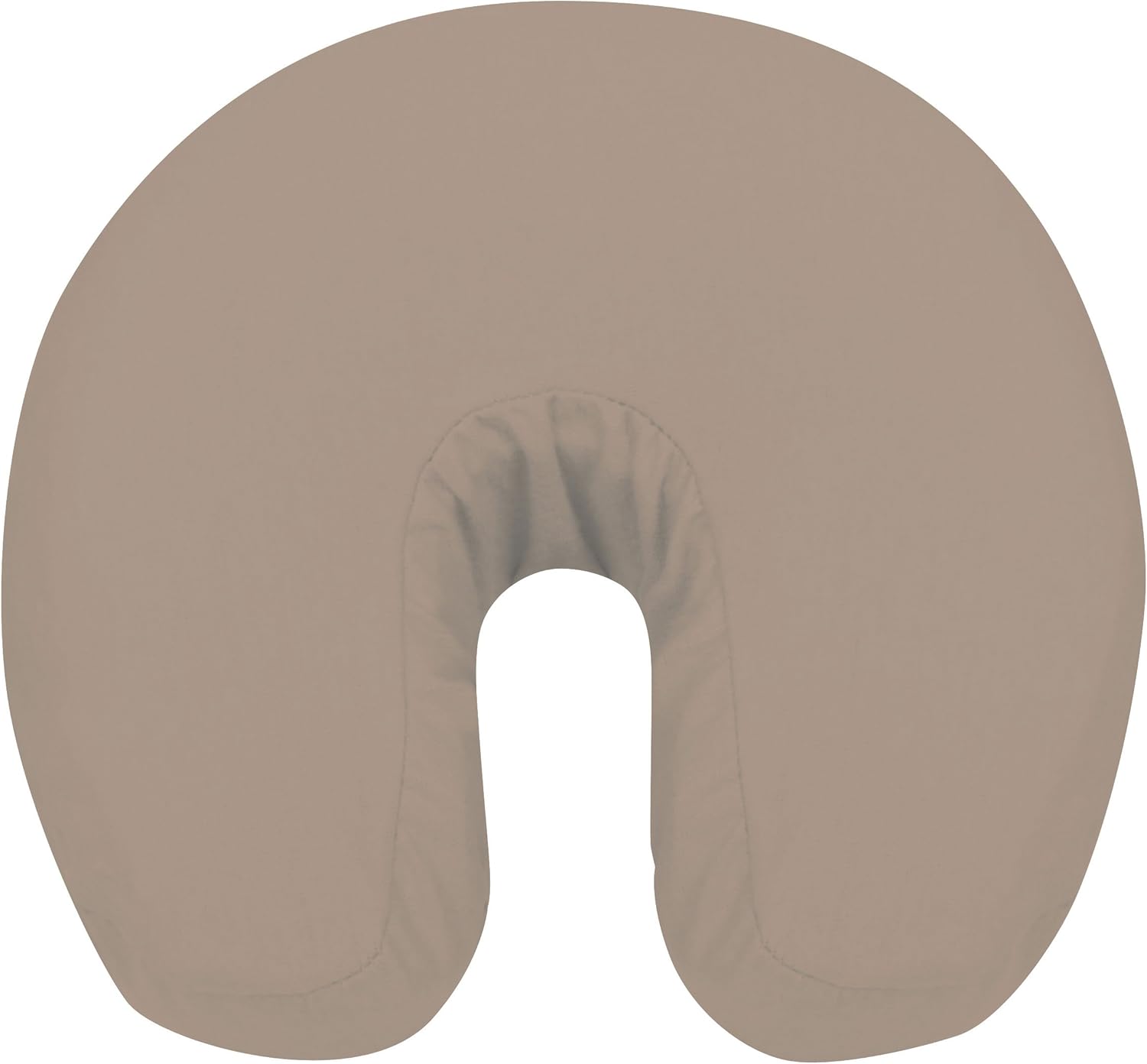 Microfiber Face Rest Cover by NRG - Premium Microfiber Massage Table Head Rest Covers - 100% Double Brushed Polyester - Lightweight, Soft as Silk - Wrinkle Resistant - 13 x 13 x 6 - Color Natural