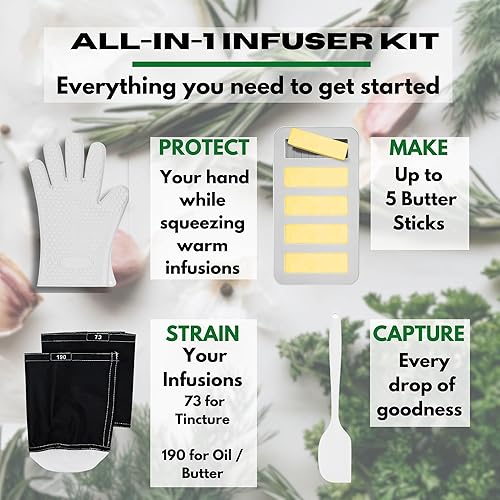 Miniatura 4 de Máquina descarboxiladora e infusora, haz infusiones mágicas de aceite de hierbas, fabricante de mantequilla de hierbas como magia, 2.5-5 barras de
