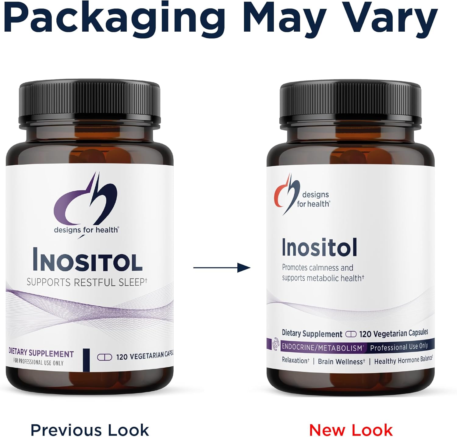 Designs for Health Inositol Capsules - 900mg per Capsule Inositol Dietary Supplement for Female Hormone Support, Relaxation & Liver Health Support - Brain Support Supplement (120 Capsules) - Image 4