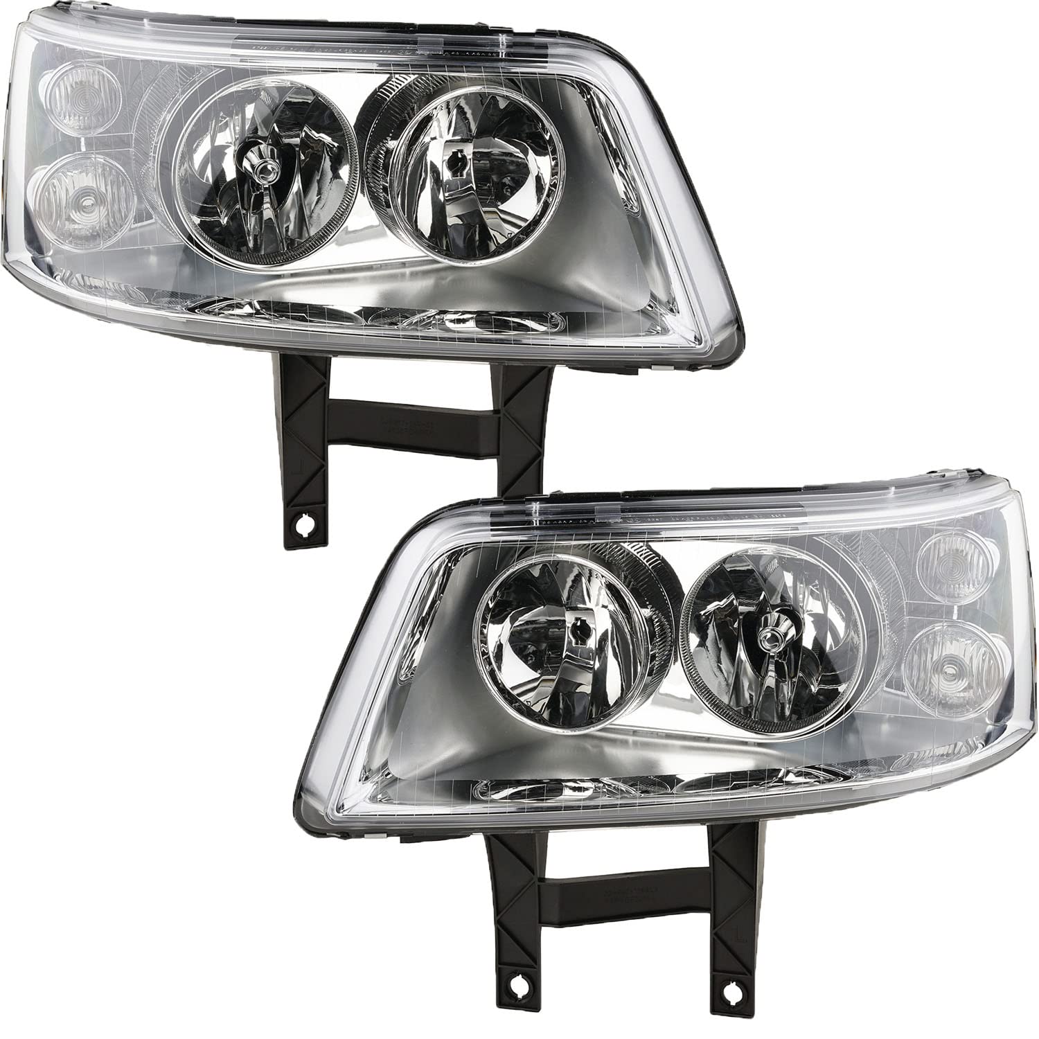 Johns, Scheinwerfer H7/H1 mit LWR & Leuchtmitteln Links Rechts passend für VW T5 Bus