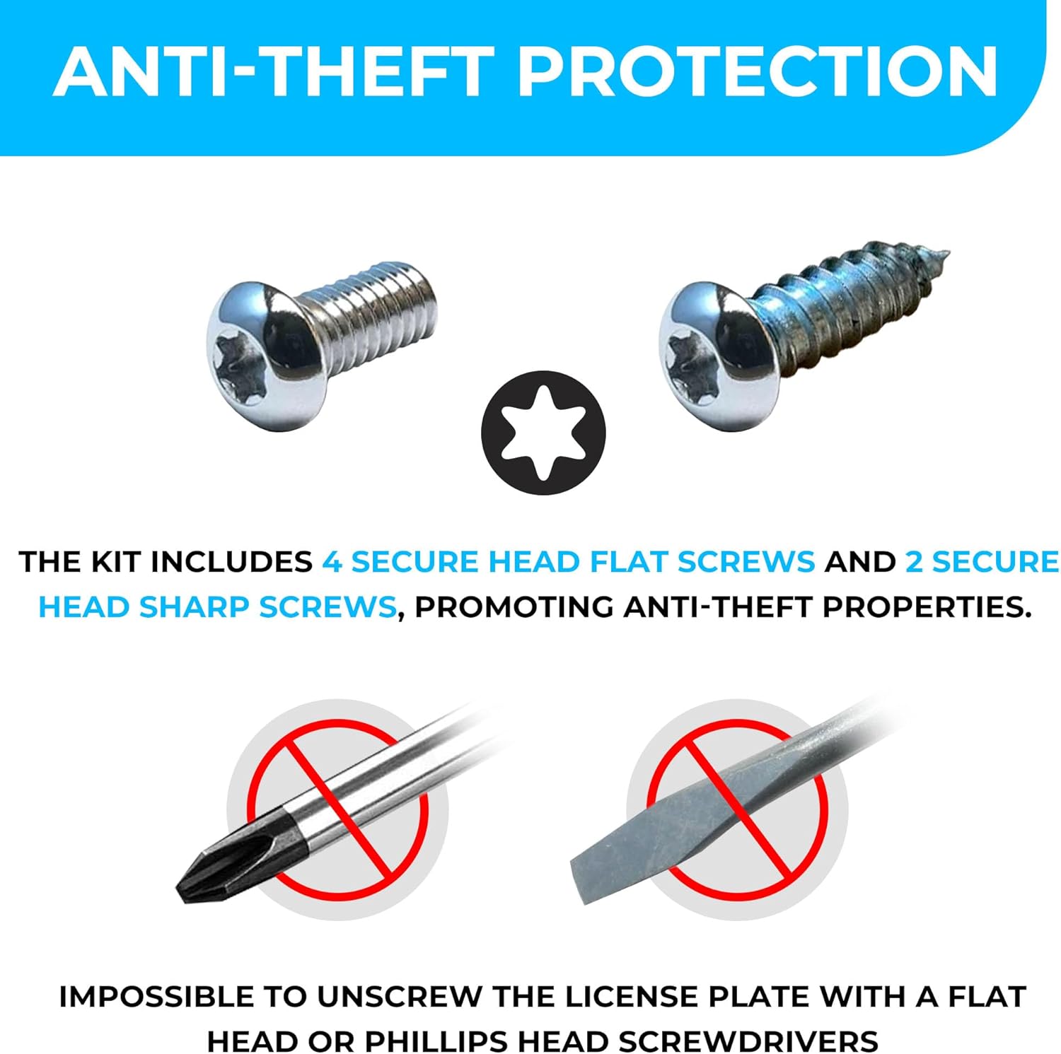 Rear Bumper License Plate Bracket for Audi A4 S4 2013-2025, Plate Holder Set w 8 Unique Screw Bolts & Wrench Kit, License Tag Mounting Kit, Quality Plate Holders, Premium Car Accessories