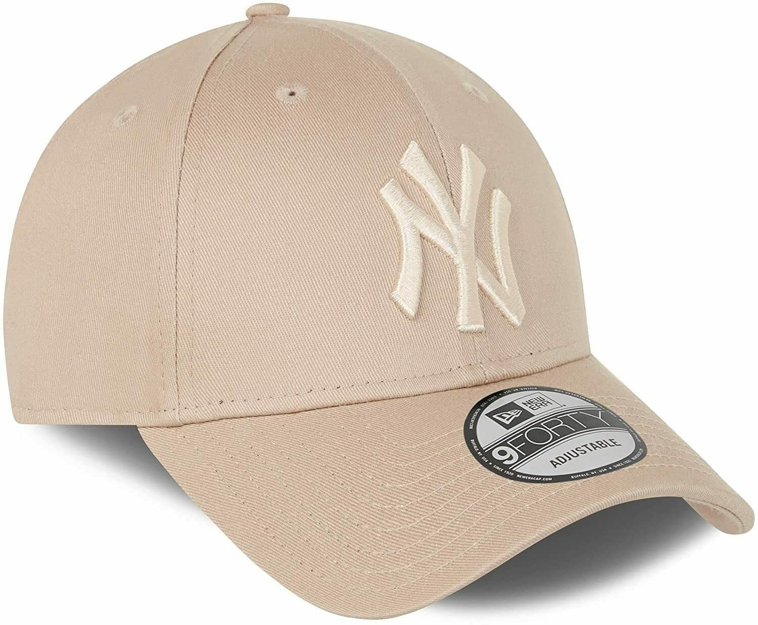 New Era New York Yankees MLB League Essential Camel 9Forty Adjustable Cap - One-​Size