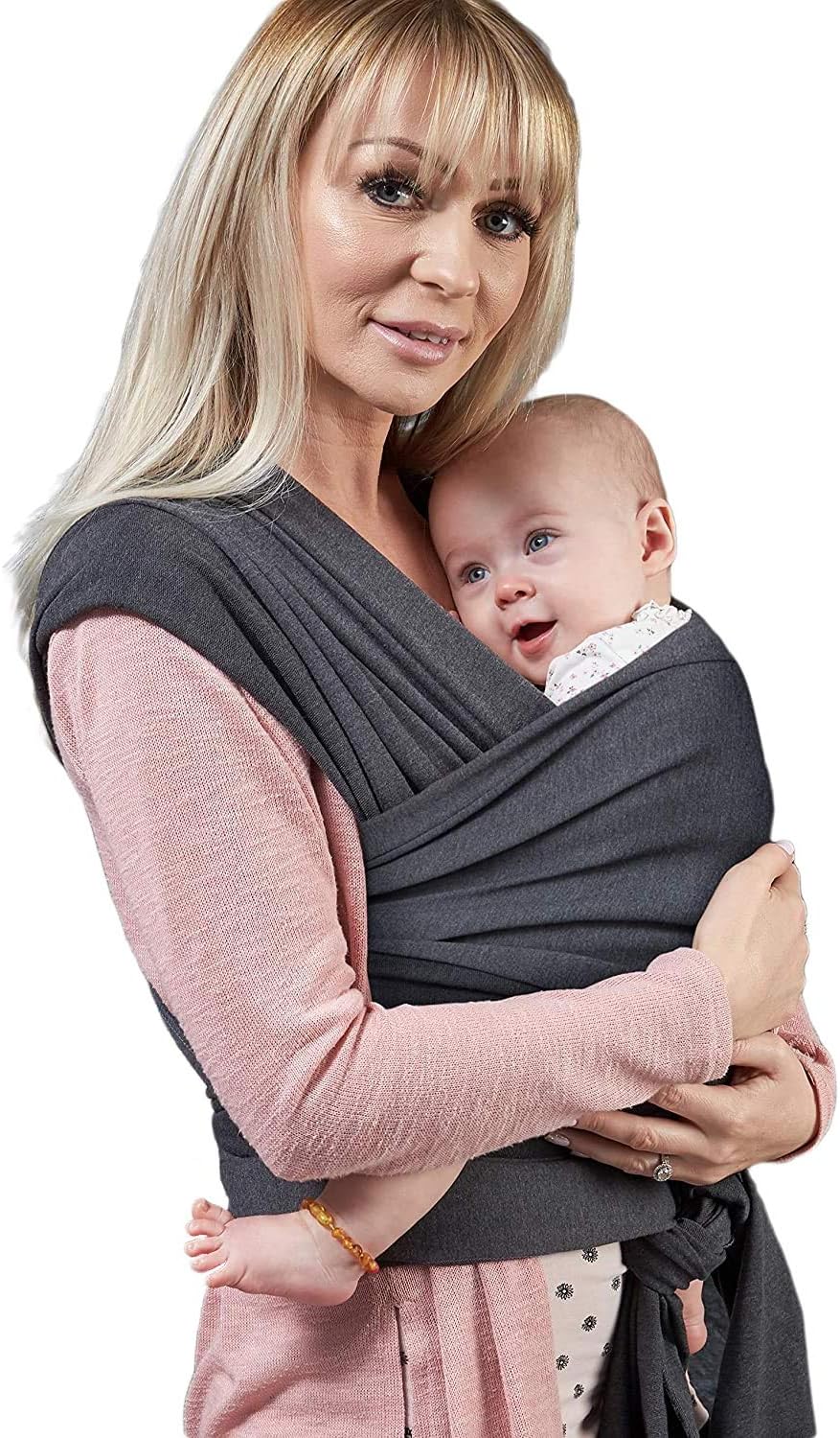 Sanggol Baby Sling Carrier | Adjustable Newborn/Toddler Baby Carrier | Baby Sling | One Size Fits All | Post Partum Belt & Nursing Cover | 100% Cotton Baby Wrap | Ideal Baby Shower Gift