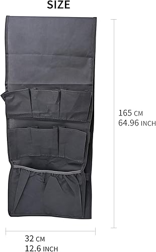 Miniatura 8 de Above - Organizador colgante para refrigerador, accesorios para refrigerador, 15 bolsillos para utensilios de cocina del hogar, vajillas, botellas,