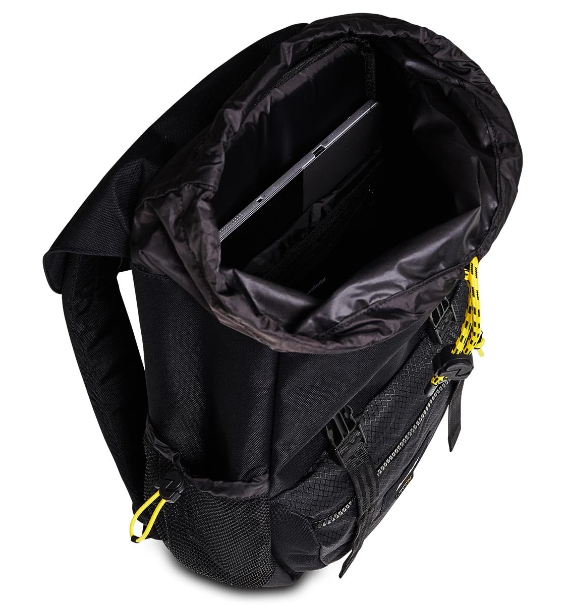 Invicta Zaino JOLLY X, Nero, Mono scomparto, Tasca porta pc, Per ragazzi e ragazze, Adulti, Scuola, Ufficio, Tempo libero