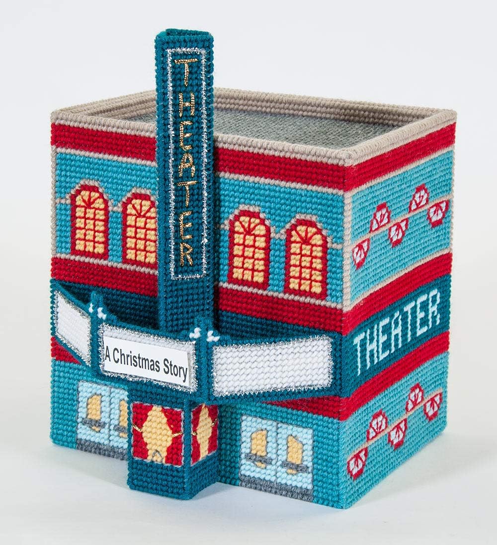 Mary Maxim Theater Plastic Canvas Kit