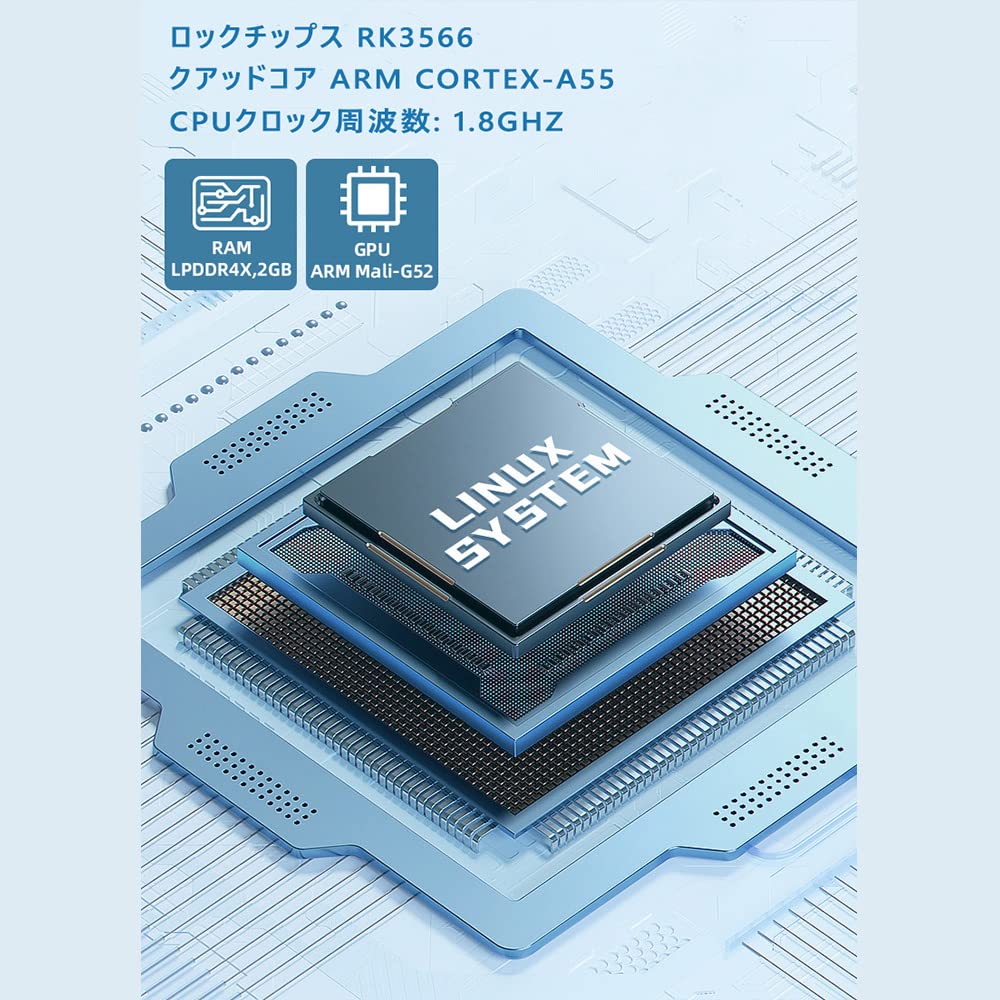Amazon.co.jp: Powkiddy X55 RK3566 ポータブルゲーム機 Linuxシステム