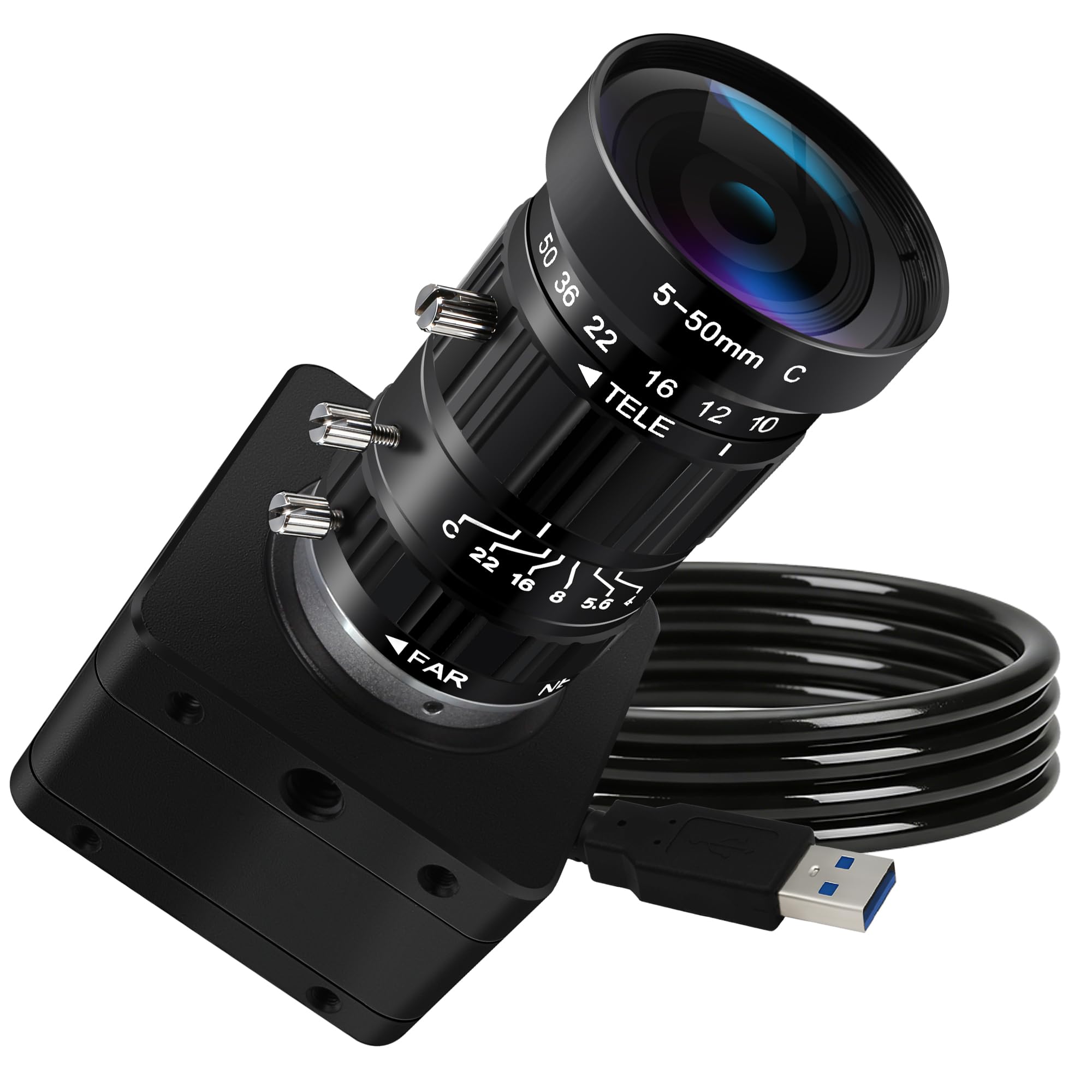 20MP USB Camera, 5-50mm 10X Optical Zoom Camera | USB 3.0 UVC Webcam for Meeting, Streaming, Inspection, Surveillance, Multi-OS Support (Win/Linux/Android/Mac/RPi)-image-31