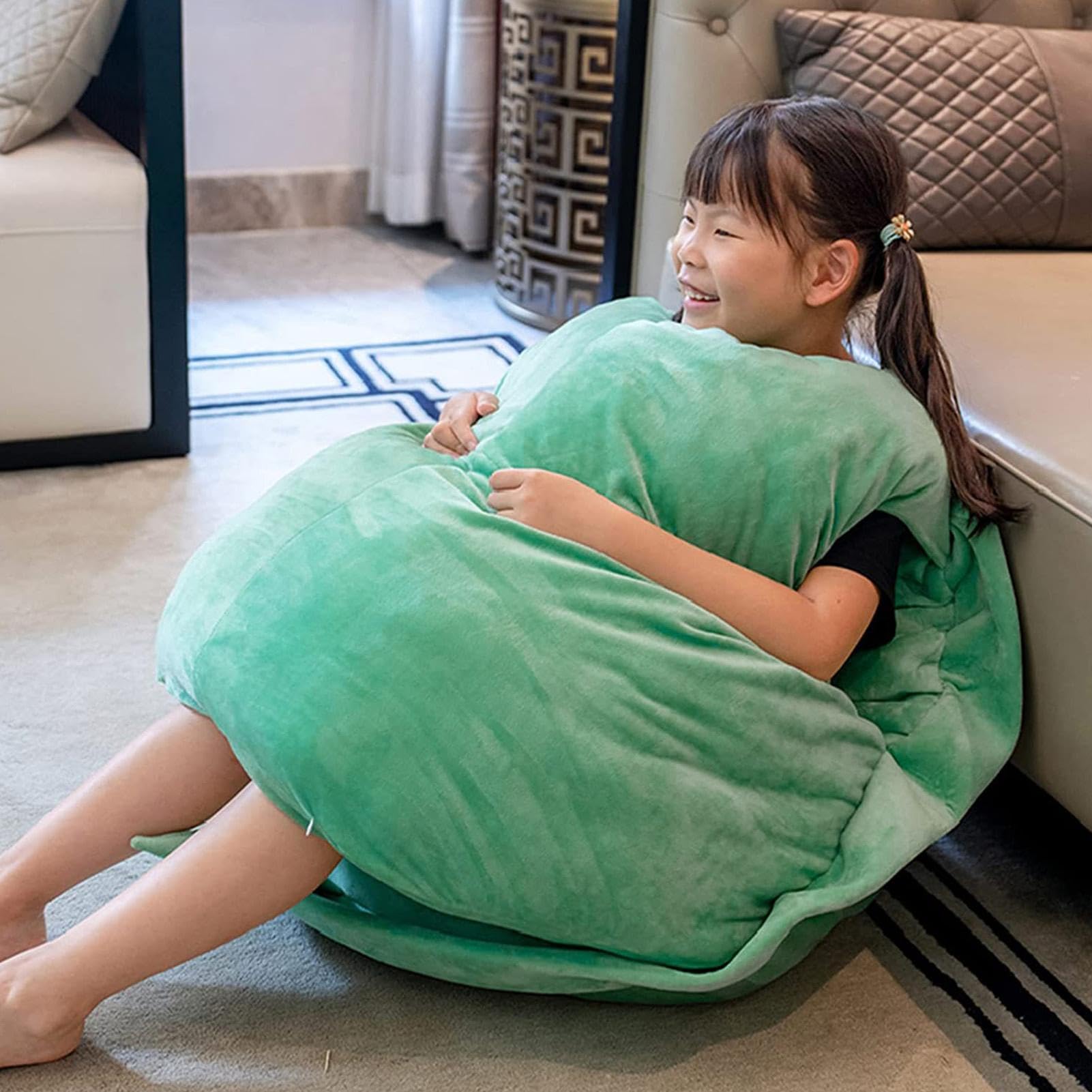 Generico Cuscino Guscio di Indossabile per Adulti, Gigante Morbido, Costume di Peluche Divertente