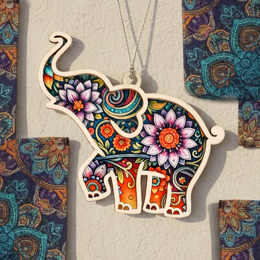 Elephant Gifts for Women, Gifts for Best Friend for Friends, Friendship Elephant Suncatcher Story Card, Meaningful Friendship Gifts for Women, Birthday Gift for Best Friends, Sisters