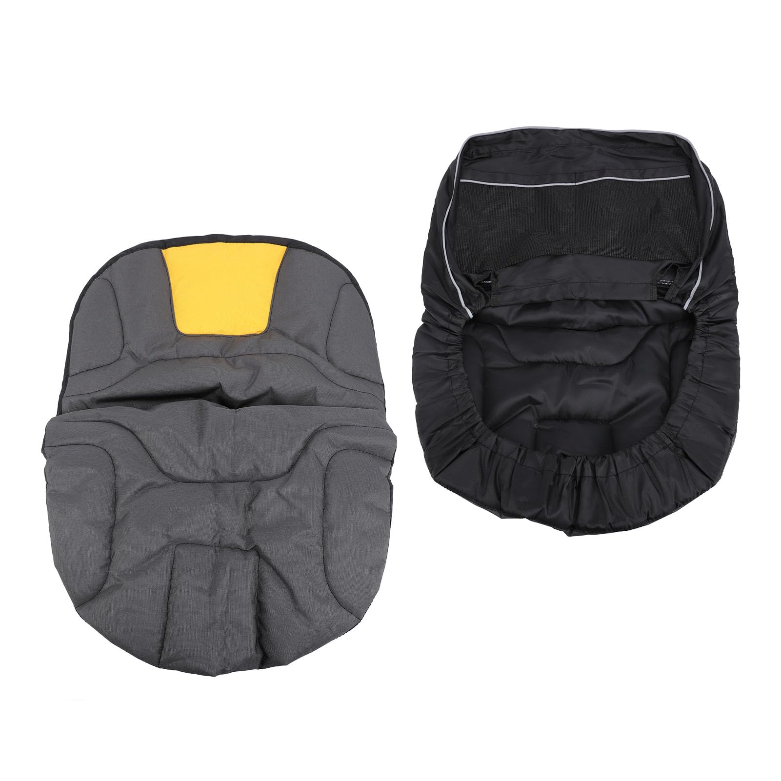 Focket Funda para Asiento de Tractor, Tela Oxford 600D, Resistente a la Intemperie, Antideslizante, Funda para Asiento de Cortacésped, Cojín para de Cortacésped con Fácil Instalación y Limpieza para