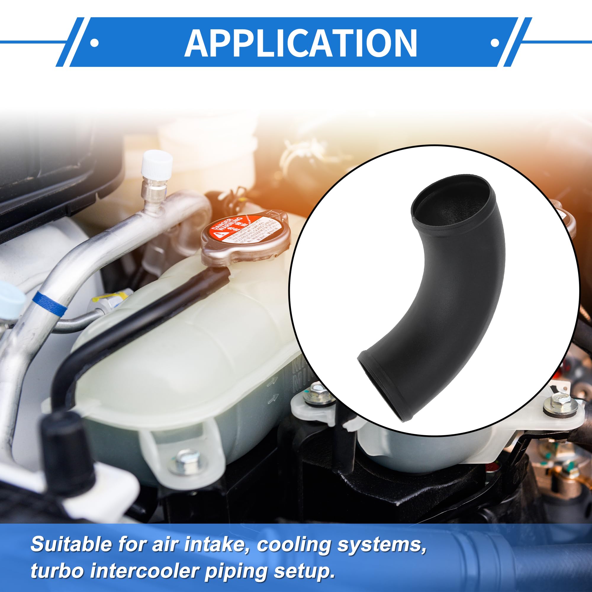 Coude 90° Pour Tuyau D'Intercooler 1pc Pour Admission D'Air