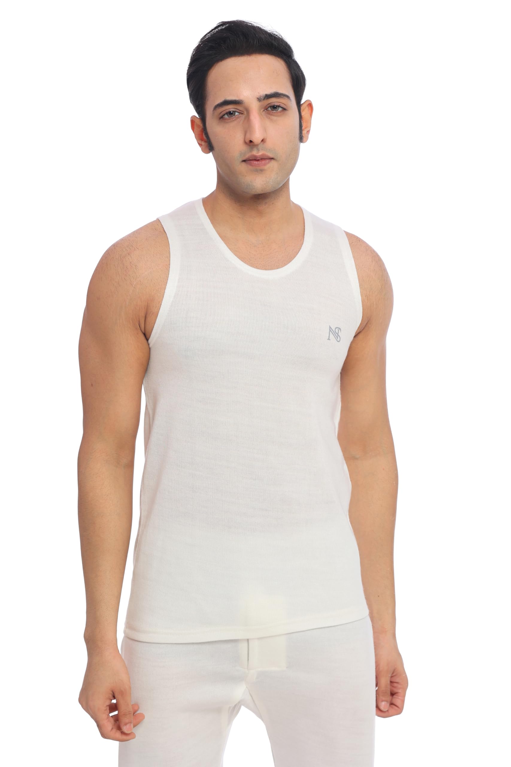 new step Men's Woollen Vest, Sleeveless, Thermal Body Warmer-picture-48