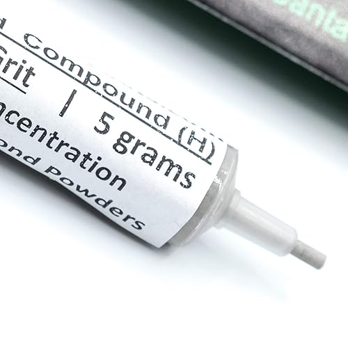 Miniatura 68 de TechDiamondTools - Pasta de pulido compuesto de diamante, grano de 5,000, 2-3 micrones para mármol, vidrio, metal, joyería, resina, plata, cromo