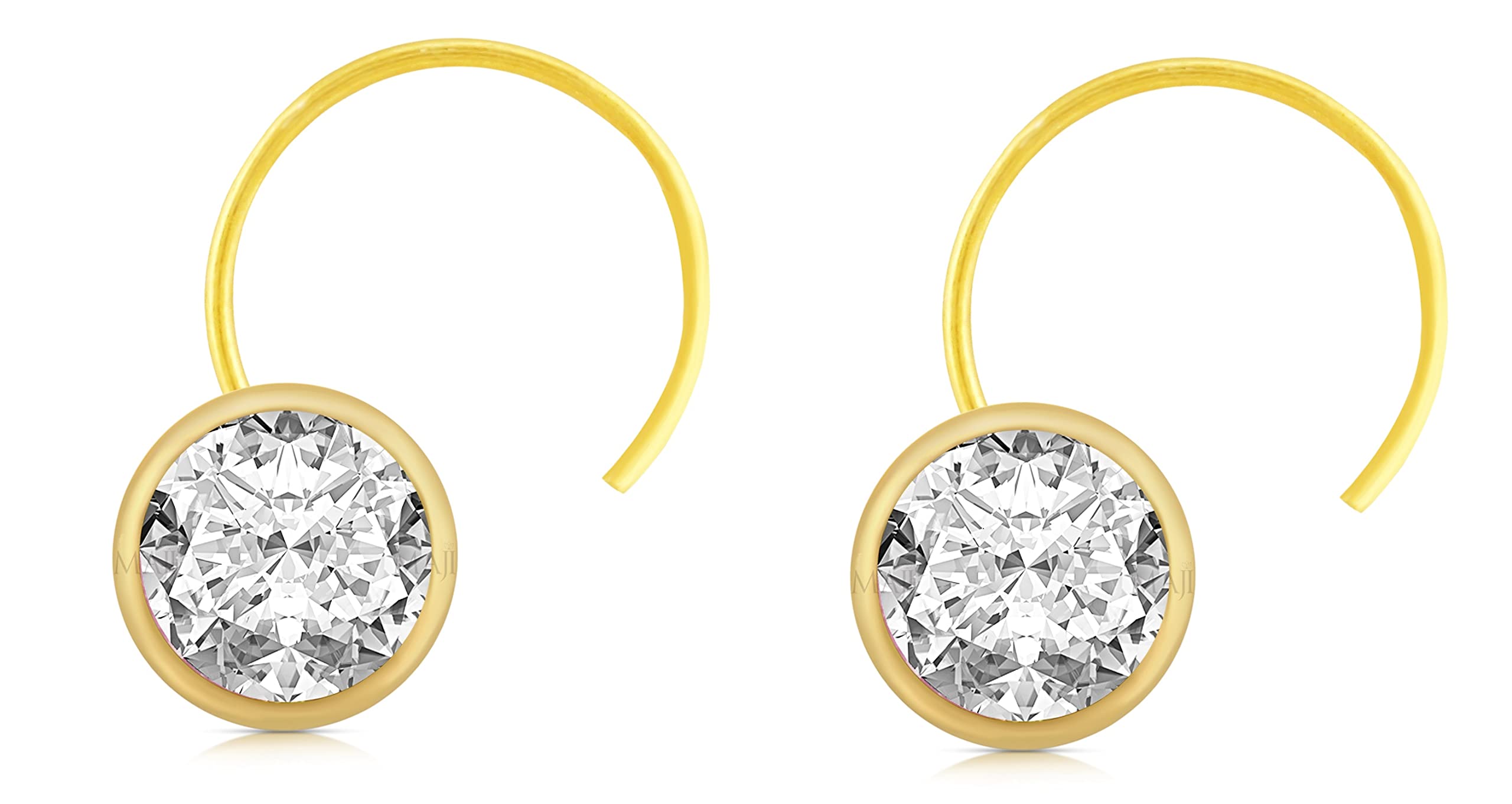 See full amazon price history chart for MAJI by GEHLOT Combo RoundCup Shape Diamond | Pure Gold | Piercing Pair Taar String Nose Pins Studs/Earring For Women And Girl - 2 unit (White) MAJI by GEHLOT Combo RoundCup Shape Diamond | Pure Gold | Piercing Pair Taar String Nose Pins Studs/Earring For Women And Girl - 2 unit (White) (B0B39DBD7B) Amazon Price History, Amazon Price Tracker