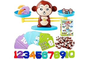 CozyBomB™ Monkey Balance Counting Toys: The Perfect STEM Learning Tool for Young Minds