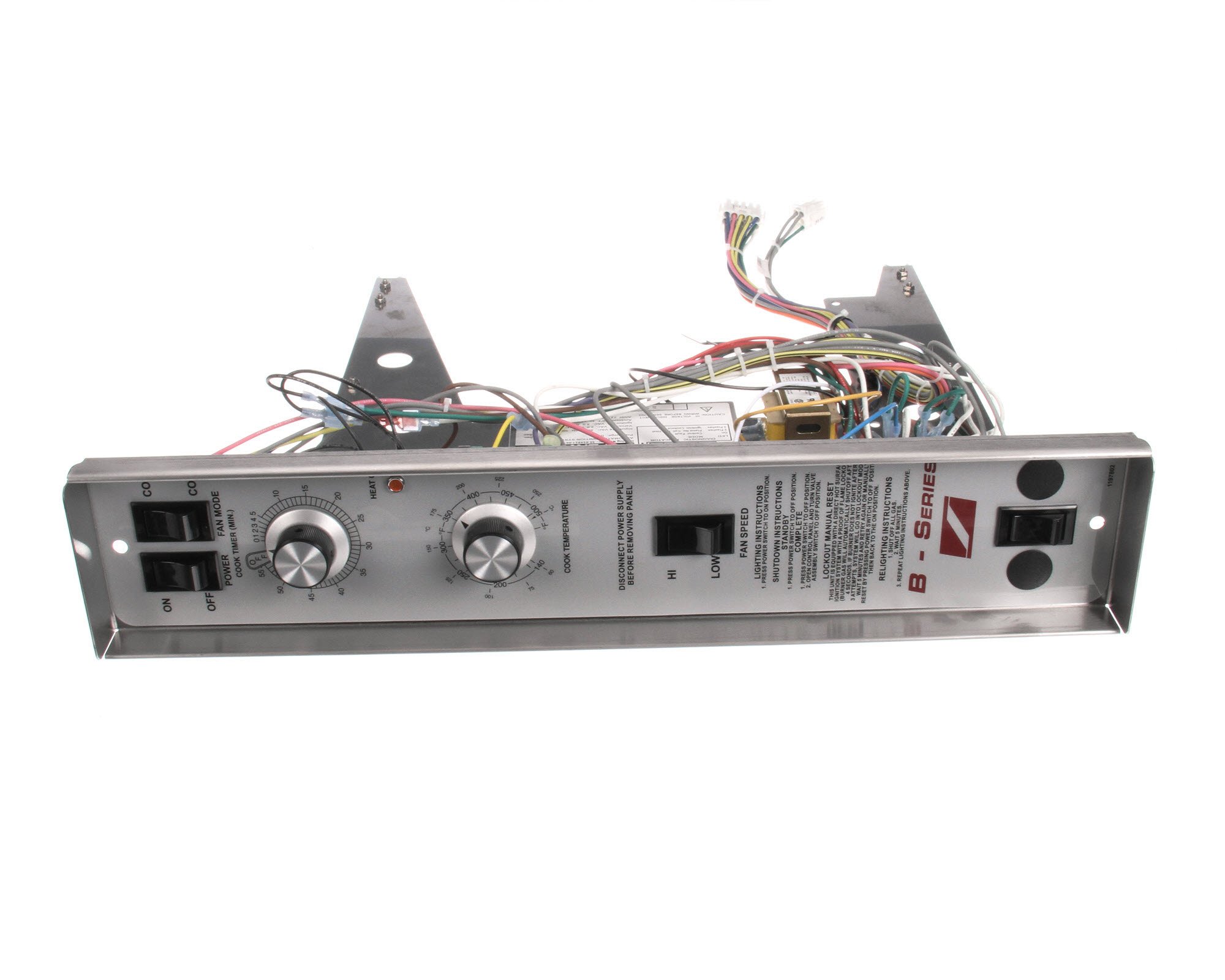 Southbend Range 1198008 Control Assembly with Lit, BGS Slide