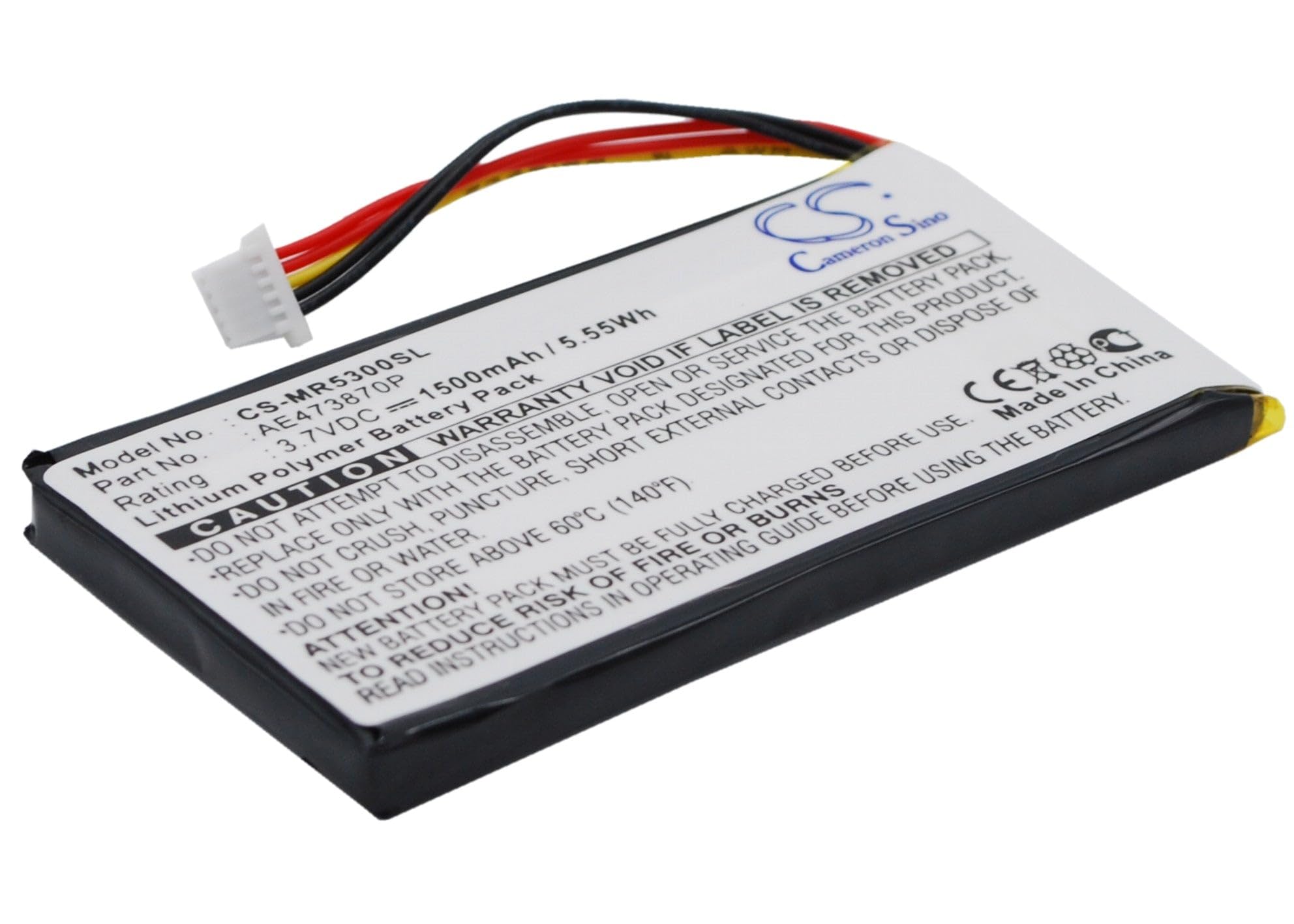 VI VINTRONS Battery for Magellan Maestro 5300, Maestro 5310, Maestro Elite 5340, AE473870P,