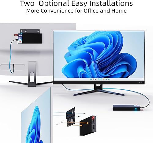 Miniatura 61 de MeLE PCG02 Mini PC Stick sin ventilador, J4125 8 GB 128 GB Escritorio Computadora Stick,Soporte WiFi 4K HDMI PXE desbloqueado Bios, Micro PC Auto