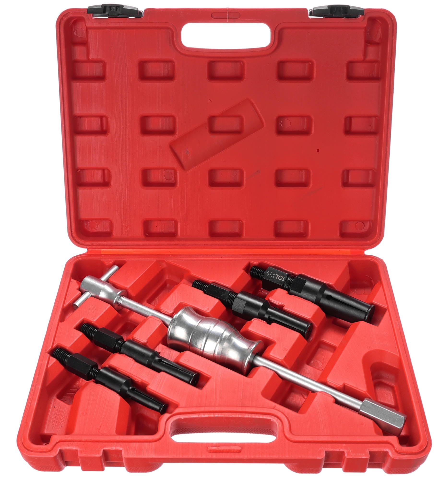 SIXTOL Mechanic Bearing Puller 6, Set di estrattori per Cuscinetti Interni, 5 Pezzi