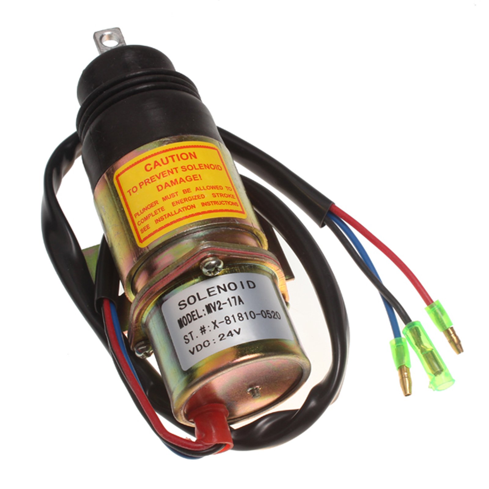 Friday Part Heavy Duty Fuel Shutoff Solenoid for Isuzu 6BB1